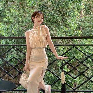 Sleeveless Top / Midi Skirt