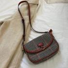 Plaid Crossbody Bag Plaid - One Size