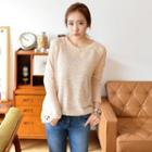 Lace Panel Knit Top