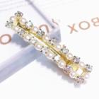 Faux-pearl Hair Clip As Shown In Figure - One Size