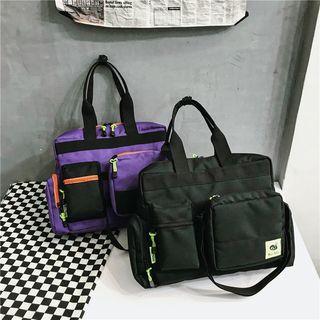 Convertible Color Panel Lightweight Backpack
