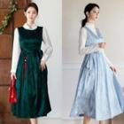Reversible Sleeveless Midi Modern Hanbok Dress