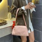 Bow Accent Hobo Bag