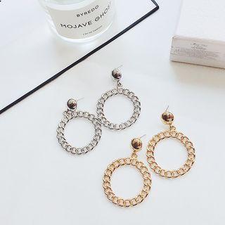 Chain Circle Earring