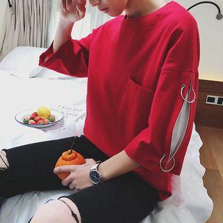 Metal Ring 3/4-sleeve T-shirt