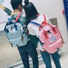 Couple Matching Letter Backpack