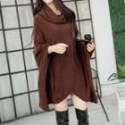 Cowl Neck Poncho
