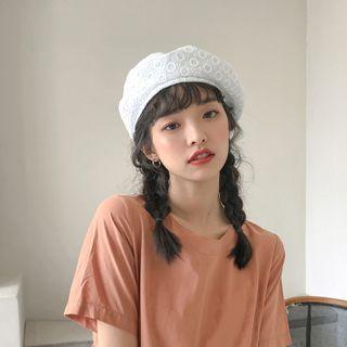 Beret White - One Size