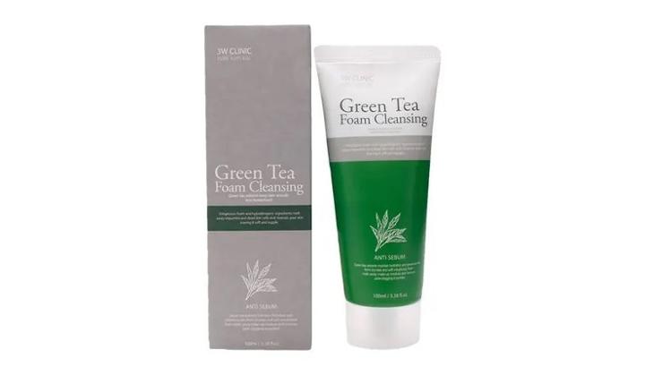 3w Clinic - Pure Natural Green Tea Foam Cleansing 100ml