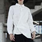 Couple Matching Long-sleeve Asymmetric Shirt
