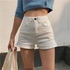 High-waist A-line Short