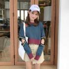 Cutout Long-sleeve Sweatshirt