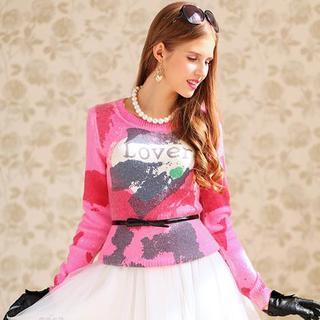 Printed Sweater