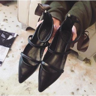 Strappy High Top Flats