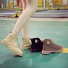 Lace-up Short Booots