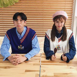 Couple Matching Knit Vest
