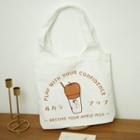 Print Cotton Shopper Bag