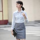 Plain Shirt / Pencil Skirt / Dress Pants