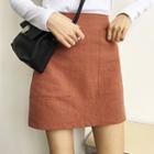 Pocketed Mini Skirt