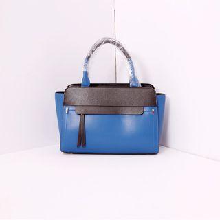 Color Block Hand Bag