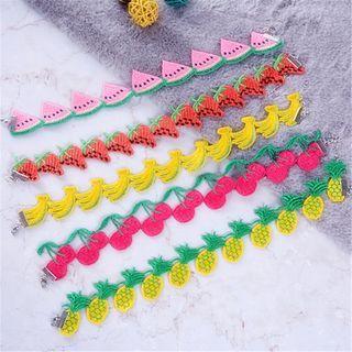 Fruit Embroidered Choker (various Designs)