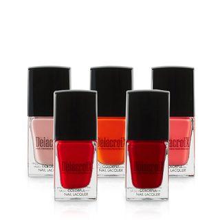 Claires Korea - Delacroix Colorful Nail Lacquer 9ml No.03 Hot Pink