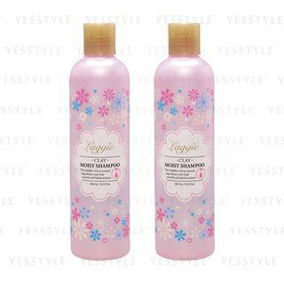 Laggie - Moist Shampoo Set 300ml X 2 Pcs