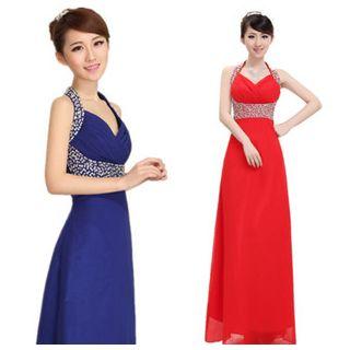 Halter Evening Gown