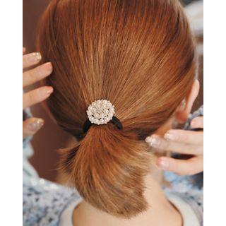 Faux-pearl Cluster Hair Tie