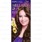 Wella - Wellation 2 + 1 Cream Hair Color (#6gm) 1 Set