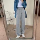 High-waist Wide Leg Sweatpants
