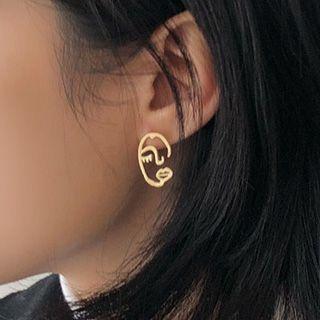 Retro Metal Coins Drop Earring