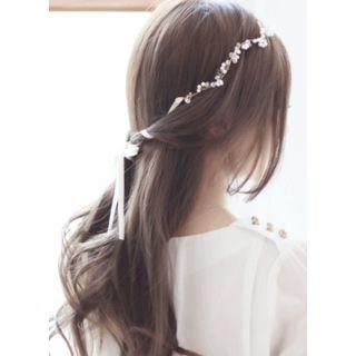 Faux-pearl Bow Headband