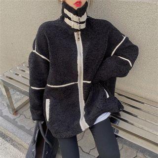Faux Shearling Loose-fit Jacket