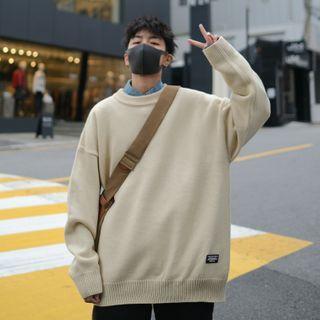 Applique Plain Sweater