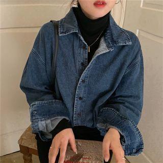 Denim Shirt Shirt - One Size