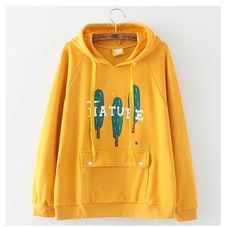 Tree Print Hoodie