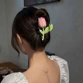 Tulip Alloy Hair Clamp (various Designs)