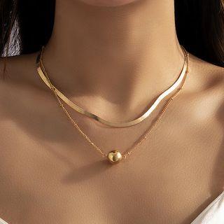 Snake Chain Layered Necklace