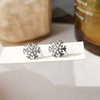 Snowflake Alloy Earring