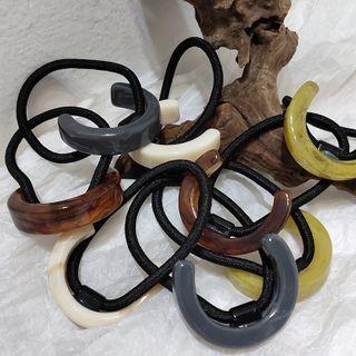 Acrylic Hoop Hair Tie