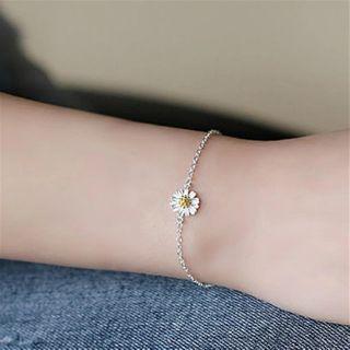 925 Sterling Silver Daisy Bracelet Bracelet - Daisy - One Size