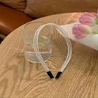 Faux Pearl Layered Headband White - One Size