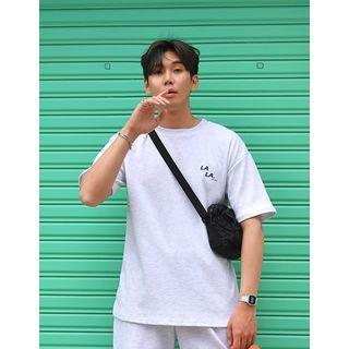 La Letter Cotton T-shirt