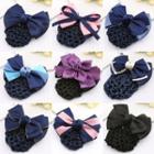 Bow Accent Barrette With Bun Cover