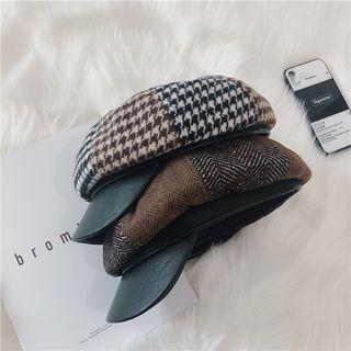 Pattern Newsboy Cap