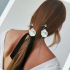 Faux Pearl Shell Tassel Earring/ Clip-on Earring