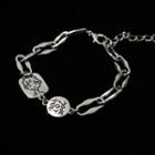 Alloy Tag Bracelet 1 Pc - 0537a - Alloy Tag Bracelet - One Size