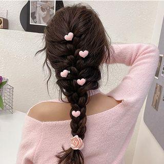 Heart / Flower Hair Clip / Set