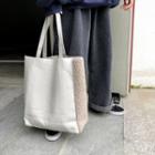 Fleece Panel Tote